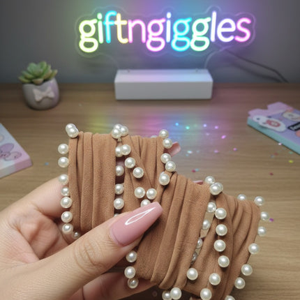 Scrunchies with Beads