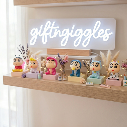 Mini Shinchan Figurines 6 pieces set