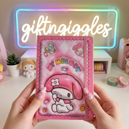 Sanrio Diary with Elastic Closure