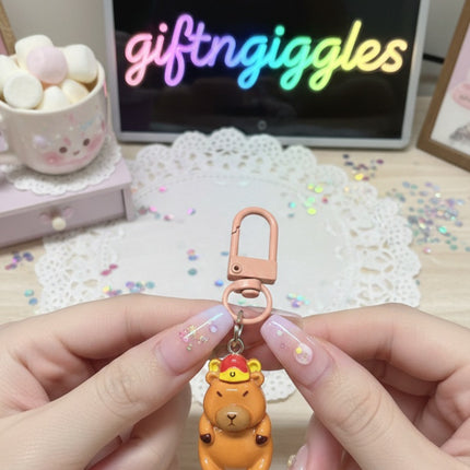 Capybara Zip/Bag Charm