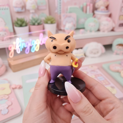Adorable Shinchan Character Action Figure Collection
