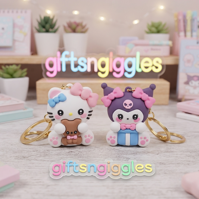 Viral Kawaii Choo Choo Character Keychain Collection – Cute Bag Charms