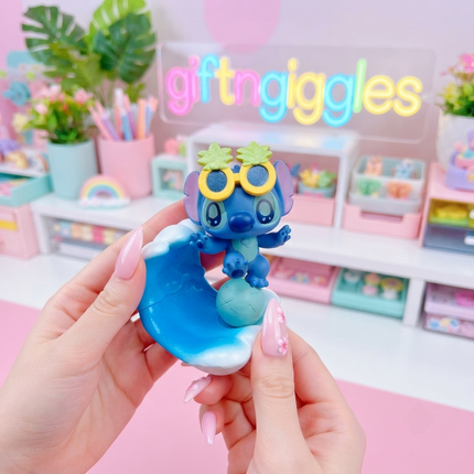 🏖️ Cute Stitch Summer Adventure Mini Figurines 🏝️