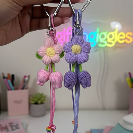 Crochet Bag Charm/Keychain