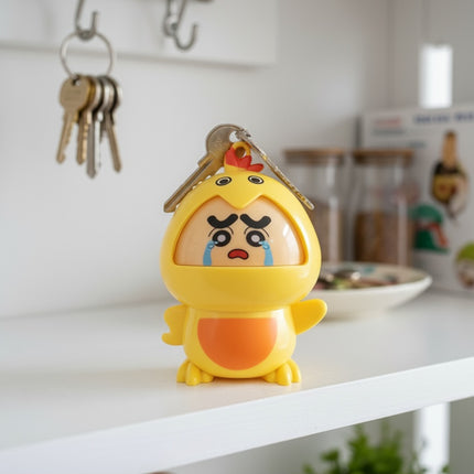 Shinchan Duck Face Changing Keychain