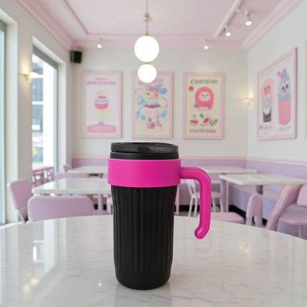 Black nd Pink Tumbler