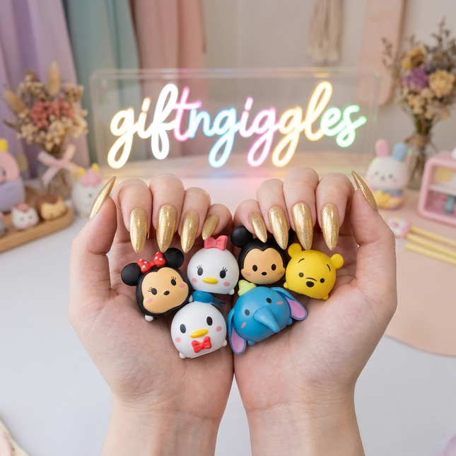 Disney Tsum Tsum Mini Figurines (Set of Six)