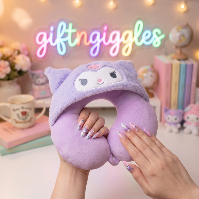 ✈️ Kuromi Sanrio nd Stitch Your New Ultimate Travel Besties! 🎒☁️