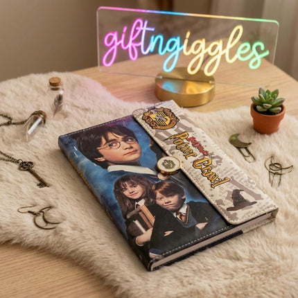 Magical Harry Potter Magnetic Closure Diary – Enchanting Stationery Gift