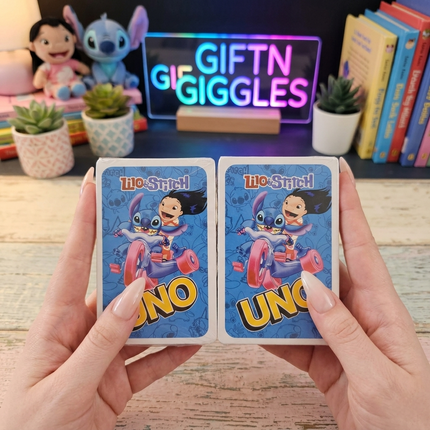 Stitch Uno Cards