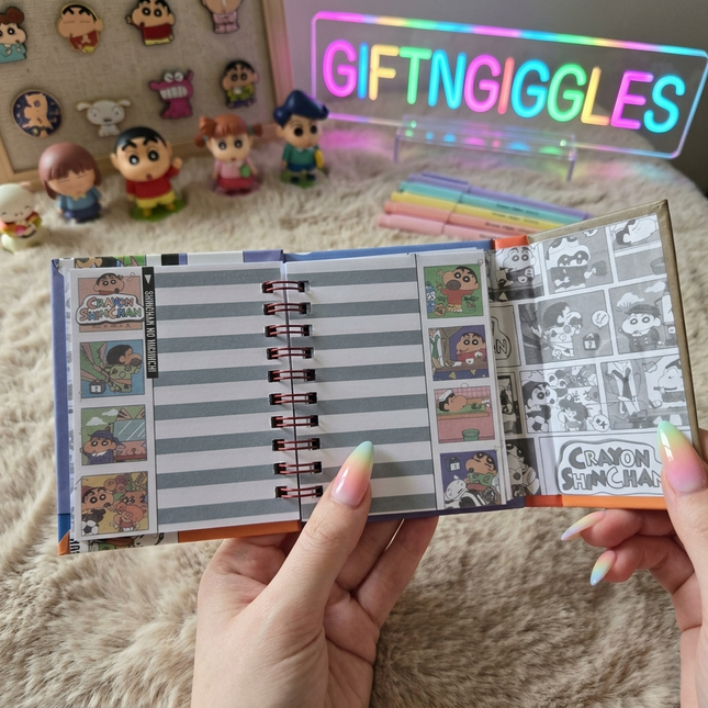 Shinchan Pocket Diary with Magnetic Closure