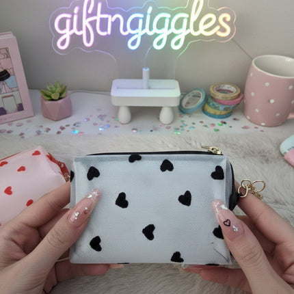 Heart Keychain/Coin Pouch