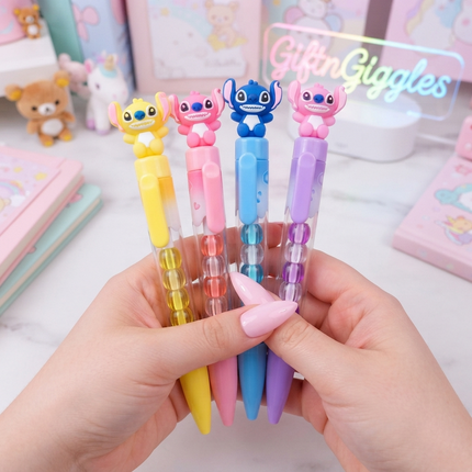 🌟 Adorable Stitch Character Gel Pens 🖊️✨