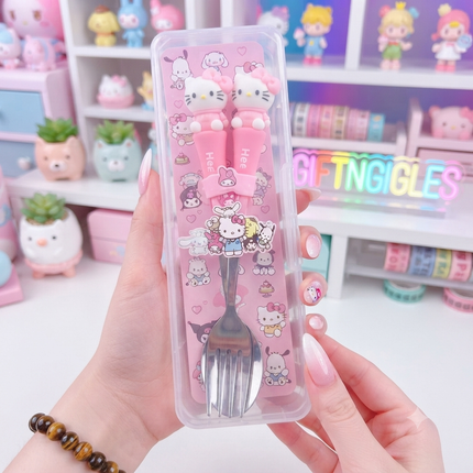 Hello Kitty Cutlery Set