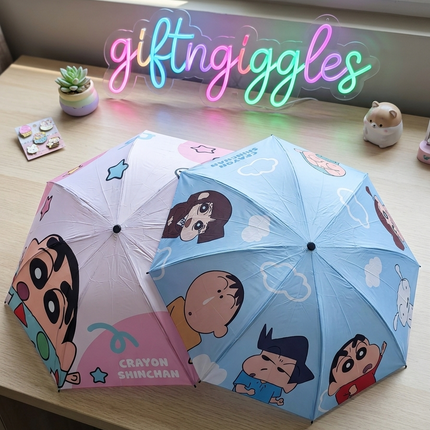 Cute & Compact Crayon Shinchan Rainy Day Essentials Umbrella