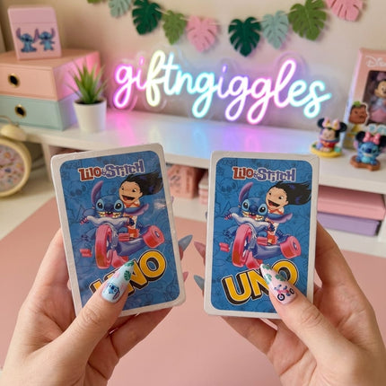 Stitch Uno Cards