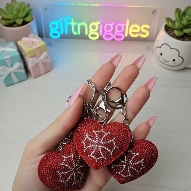 Heart Keychain / Bag Charm
