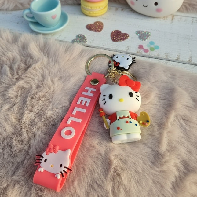Cute Hello Kitty Keychain/Bag Charm