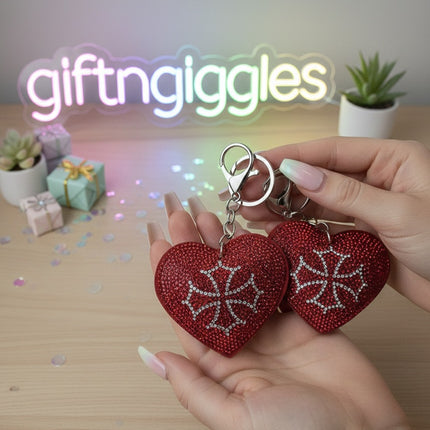 Heart Keychain / Bag Charm