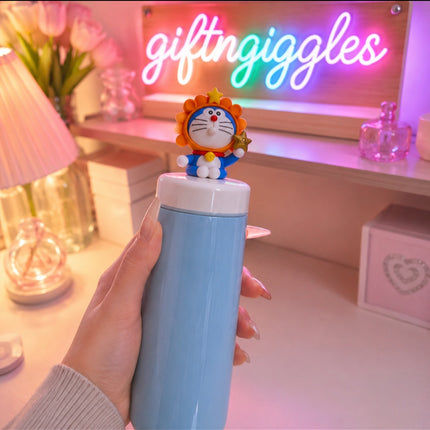 Adorable Doraemon Vacuum Insulated Water Bottle 🌟🎁🥰