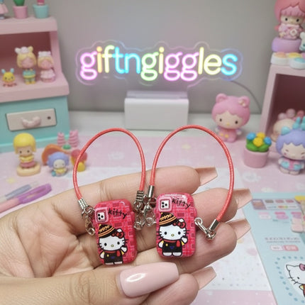 Hello Kitty Zip Charms
