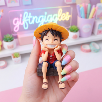 🌟 Monkey D. Luffy "One Piece" Action Figure Collection – GiftnGiggles! 👒🏴‍☠️✨