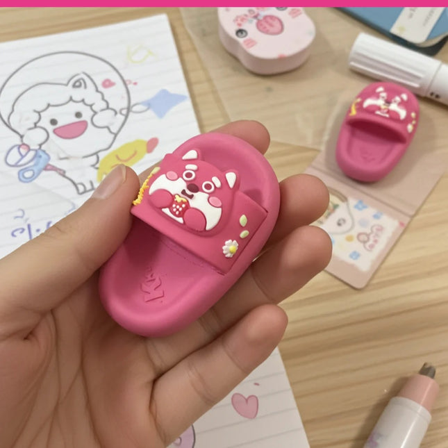 Cute Slipper Eraser