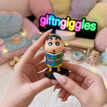Adorable Shinchan Figurine for Desk Decor