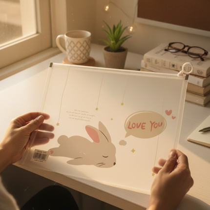 Kawaii A4 Dreamy Animals Documents Folder