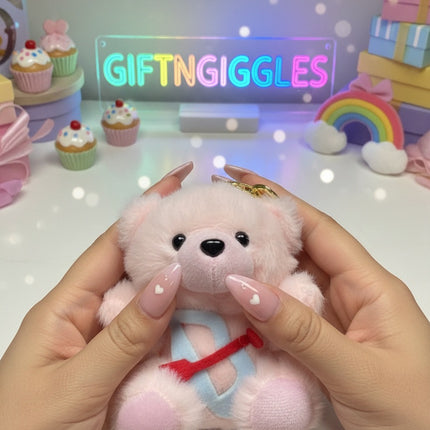 Teddy Bear Keychain / Bag Charm