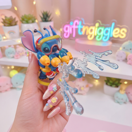 🌟 Big Size Summer Stitch Figurines Collection 🌊🍍