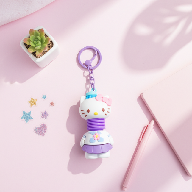 Hello Kitty Neck Strech Key Chain / Bag Charm