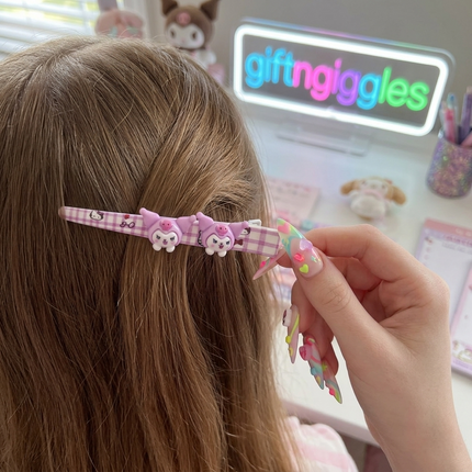 Kawaii Sanrio-Inspired Hair Accessories for Daily Styling