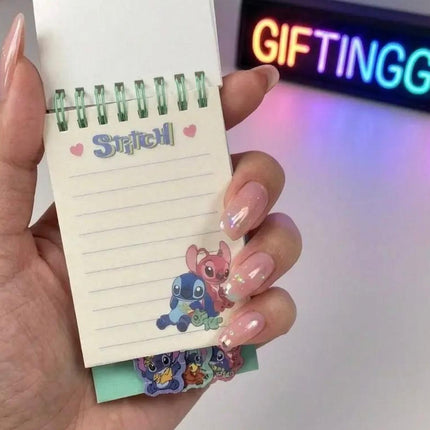 Adorable Stitch Spiral Pocket Diary