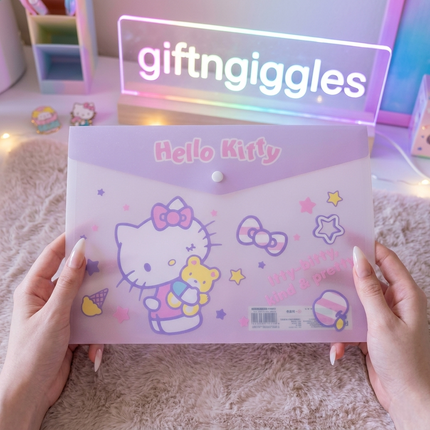 Sanrio Aesthetic Character Stationery Folders