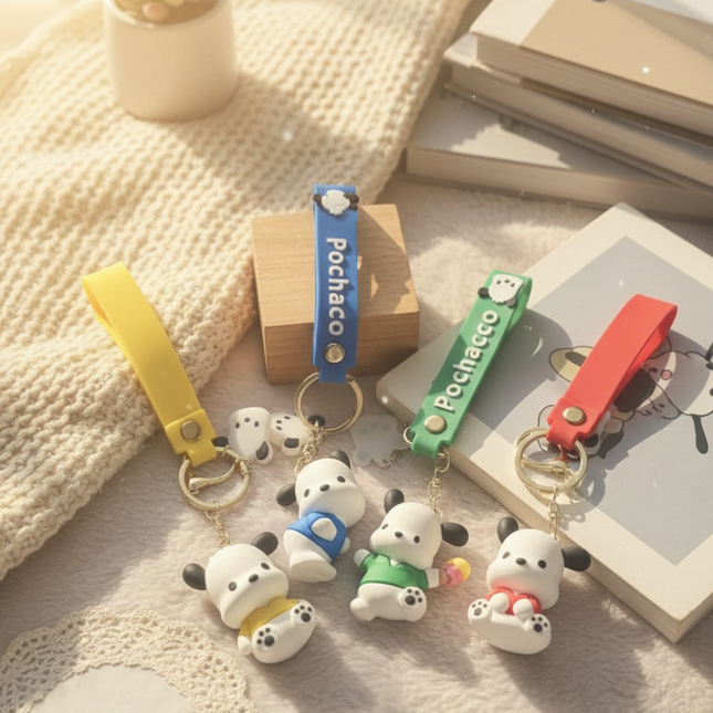 Pochacco Keychain / Bag Charm
