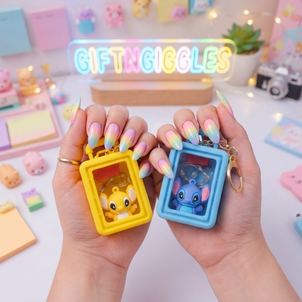 Adorable Mini Suitcase Keychains & Bag Charms 🧳✨ Cute Cartoon Travel Accessories 🌟