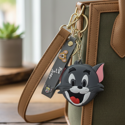 Tom Silicone Coin Pouch / Bag Charm