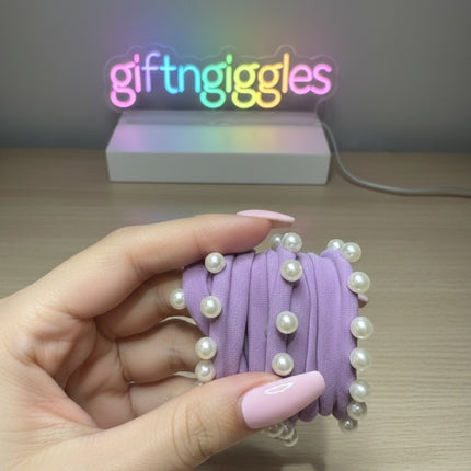 Scrunchies with Beads