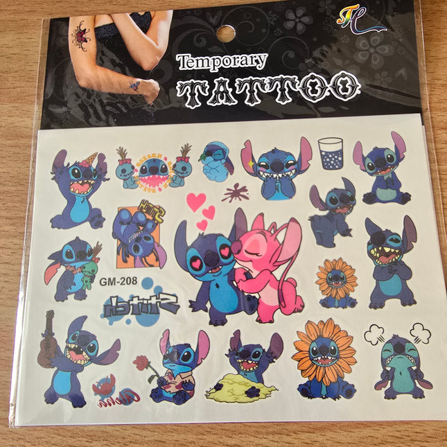 Stitch Tattoo Stickers
