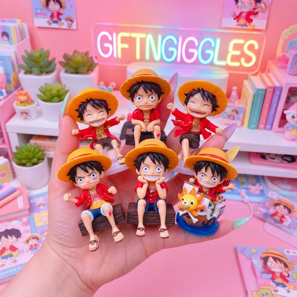 🌟 Monkey D. Luffy "One Piece" Action Figure Collection – GiftnGiggles! 👒🏴‍☠️✨