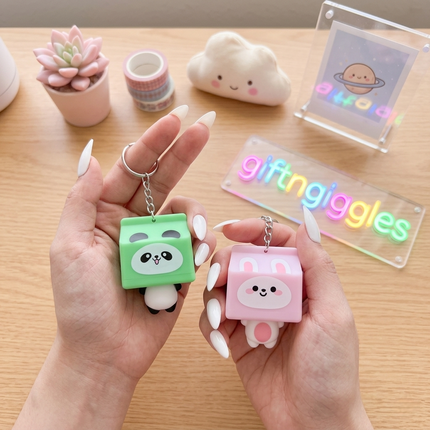 Kawaii Light Keychain