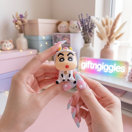 Mini Shinchan Figurines 6 pieces set