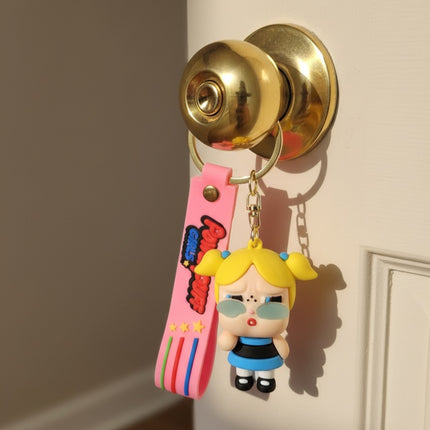 Power Puff Girl Keychain/Bag Charm
