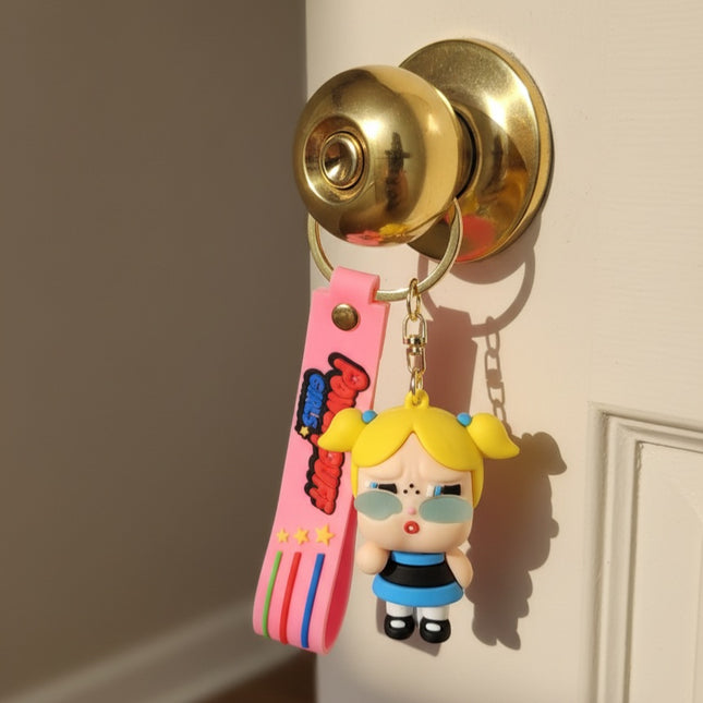 Power Puff Girl Keychain/Bag Charm