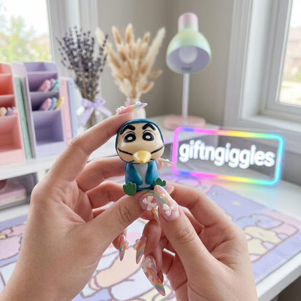 Mini Shinchan Figurines 6 pieces set