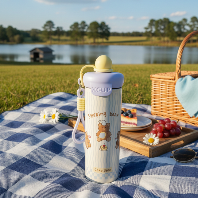 Cute Sleeping Bear Tumbler