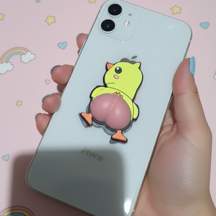 Cute Duck Butt Phone Grip