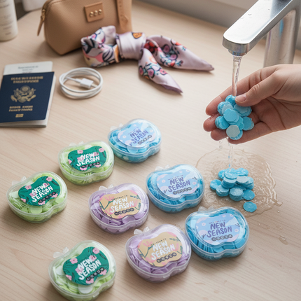 Travel Friendly Paper Soap