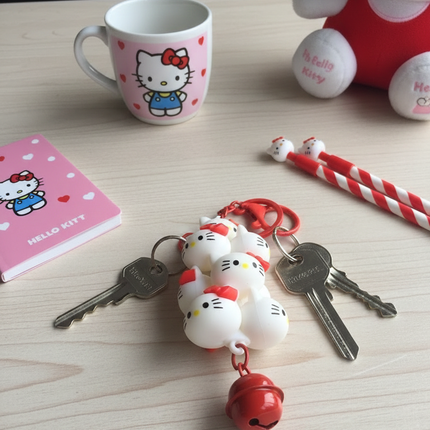 Cute Hello Kitty Keychain